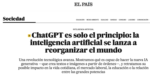Noticia ChatGPT