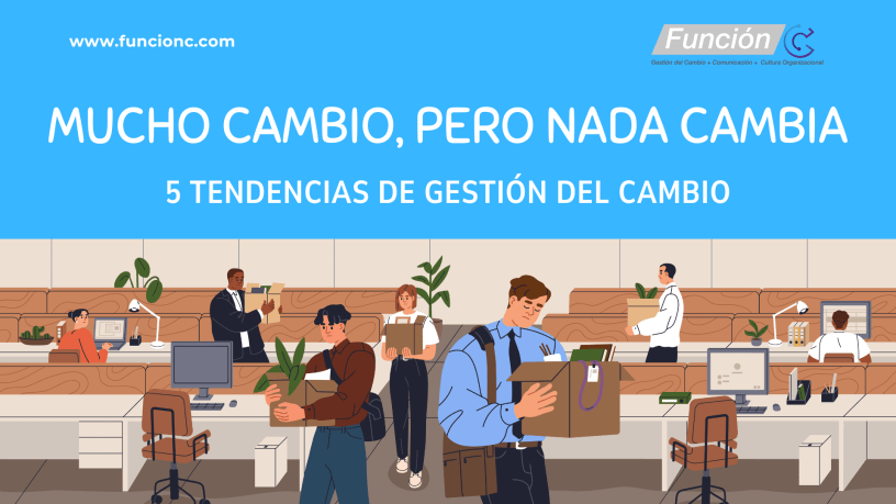 5 tendencias de gestión del cambio