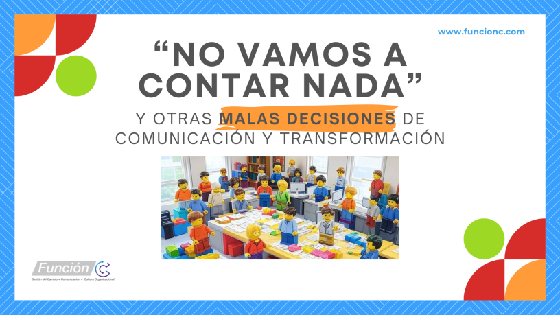 decisiones de comunicacion y transformacion