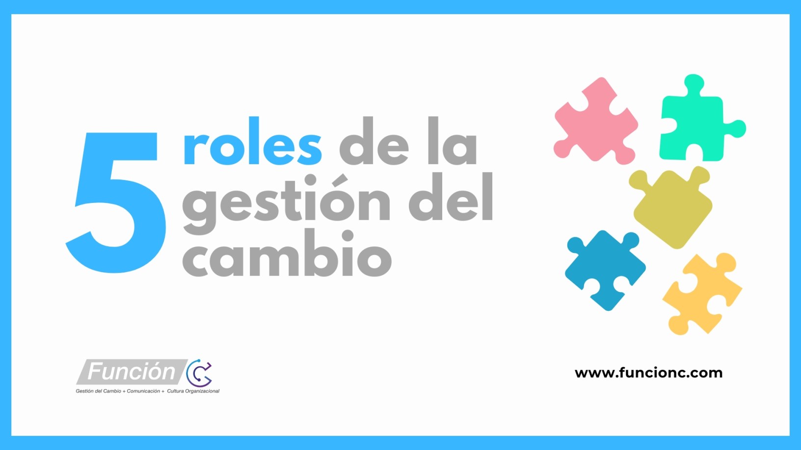 5 roles en la gestión del cambio – Función C