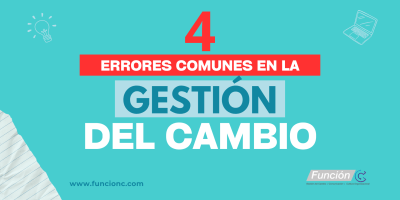 4 errores en la gestión del cambio